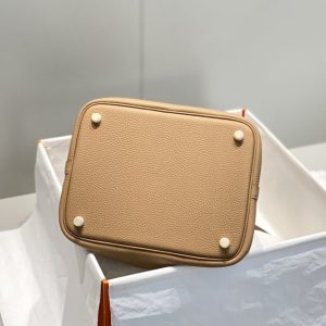 Replica Hermes Picotin Lock Milk Tea 8 Replica Hermes Picotin Lock Milk Tea - 1:1 designer replica handbag