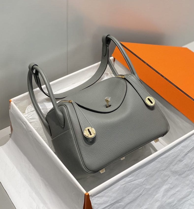 Replica Hermes Lindy Cumulonimbus Gray 6 Replica Hermes Lindy Cumulonimbus Gray - premium 1:1 fake handbag model