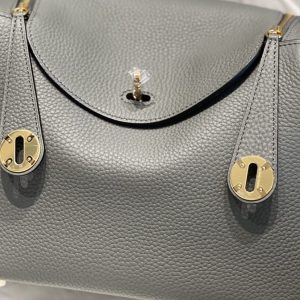 Replica Hermes Lindy Cumulonimbus Gray 7 Replica Hermes Lindy Cumulonimbus Gray - best-selling designer handbag dupe