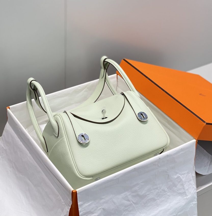 Replica Hermes Lindy Bubble Green - premium-grade designer purse dupe