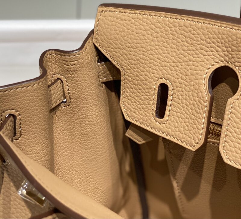 Replica Hermes Birkin Milk Tea - high-end fake designer purse