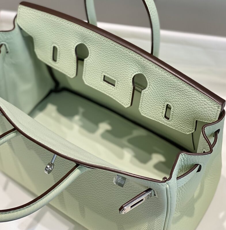 Replica Hermes Birkin Bubble Green 4 Replica Hermes Birkin Bubble Green - near-authentic luxury replica handbag