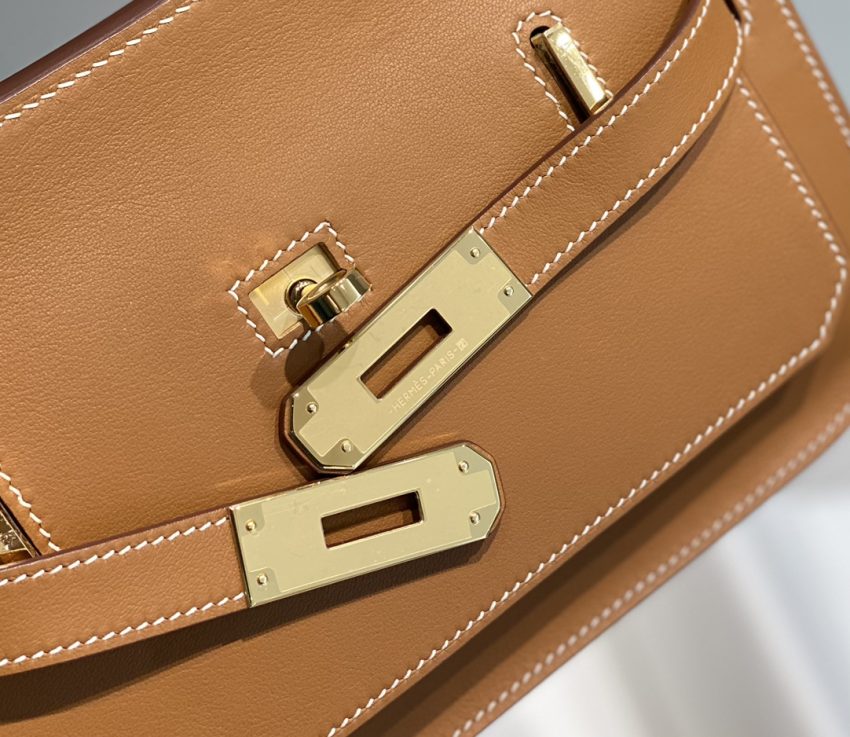 Replica Hermes Jypsiere Brown - premium 1:1 fake handbag model