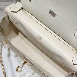 Replica Hermes Jypsiere White 3 Replica Hermes Jypsiere White - premium 1:1 fake handbag model
