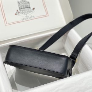 Replica Hermes Jypsiere Black 3 Replica Hermes Jypsiere Black - realistic designer-inspired fake bag