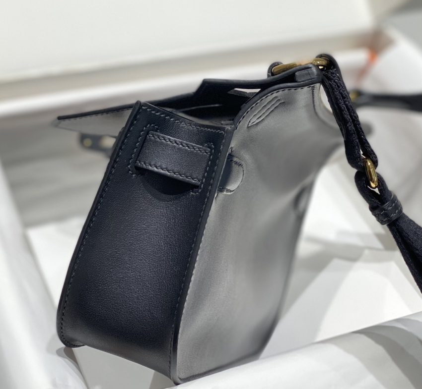 Replica Hermes Jypsiere Black 4 Replica Hermes Jypsiere Black - premium 1:1 fake handbag model