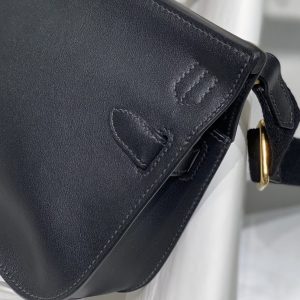 Replica Hermes Jypsiere Black 2 Replica Hermes Jypsiere Black - best quality luxury bag dupe