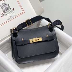 Replica Hermes Jypsiere Black 1 Replica Hermes Jypsiere Black - high-accuracy replica luxury purse