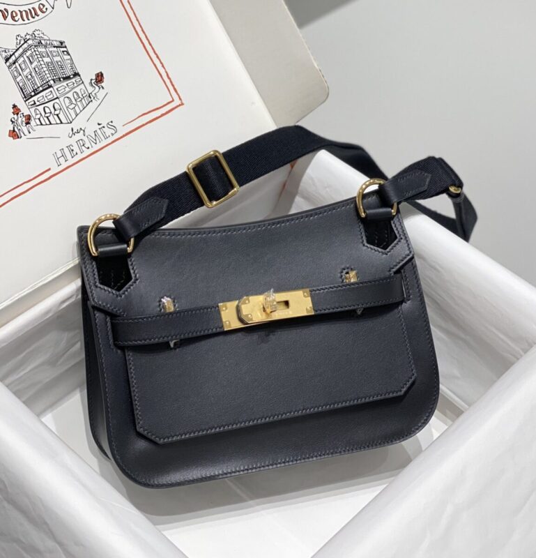Replica Hermes Jypsiere Black 1 Replica Hermes Jypsiere Black - high-accuracy replica luxury purse