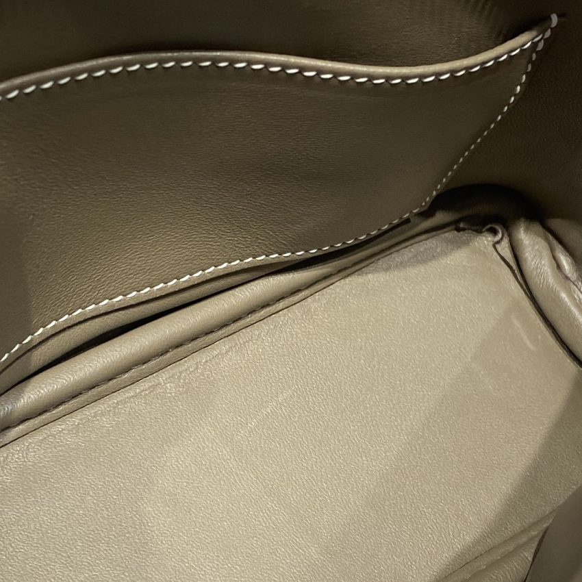 Replica Hermes Mini Bolide - Elephant Gray 4 Replica Hermes Mini Bolide - Elephant Gray - top-rated replica designer bag