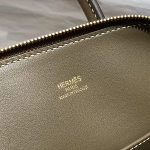 Replica Hermes Mini Bolide - Elephant Gray 2 Replica Hermes Mini Bolide - Elephant Gray - high-accuracy replica luxury purse