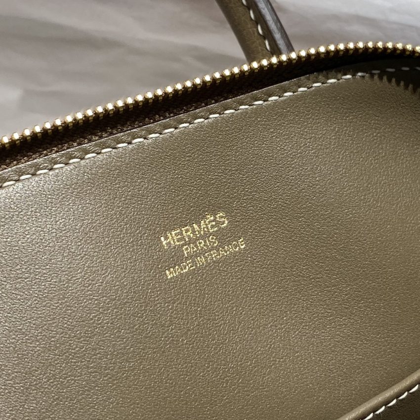 Replica Hermes Mini Bolide - Elephant Gray 2 Replica Hermes Mini Bolide - Elephant Gray - high-accuracy replica luxury purse