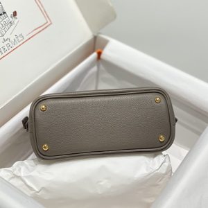 Replica Hermes Mini Bolide -Tin Gray 2 Replica Hermes Mini Bolide -Tin Gray - premium-grade designer purse dupe