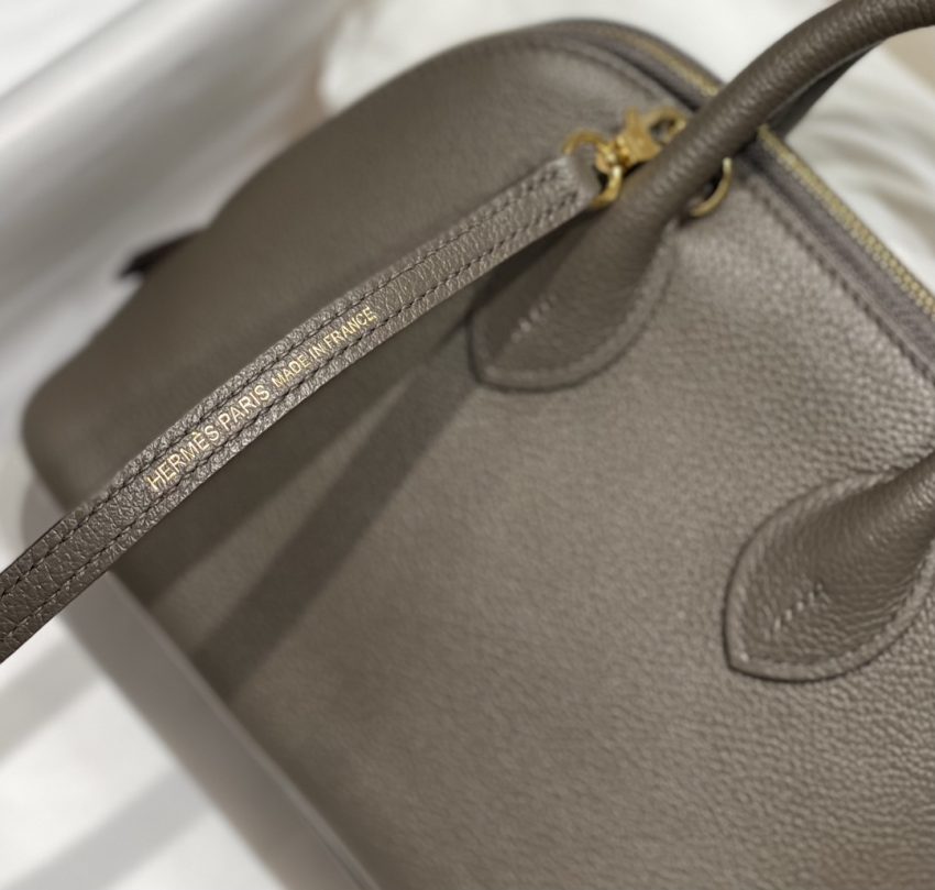 Replica Hermes Mini Bolide -Tin Gray 6 Replica Hermes Mini Bolide -Tin Gray - best-selling designer handbag dupe