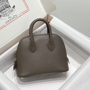 Replica Hermes Mini Bolide -Tin Gray 7 Replica Hermes Mini Bolide -Tin Gray - best-selling designer handbag dupe