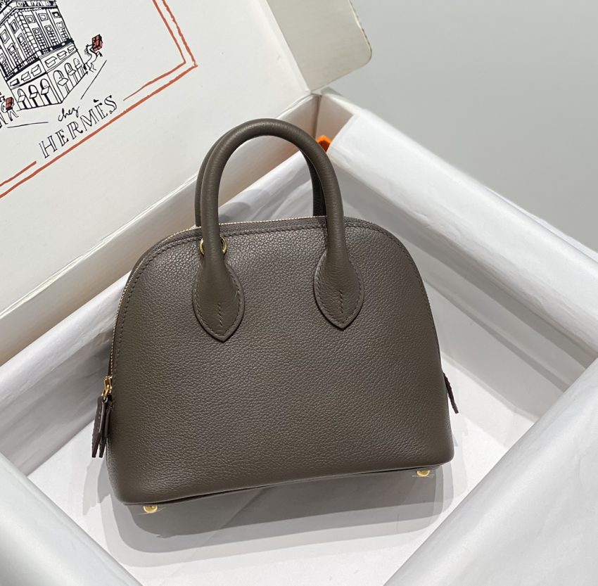 Replica Hermes Mini Bolide -Tin Gray 7 Replica Hermes Mini Bolide -Tin Gray - best-selling designer handbag dupe