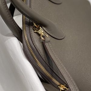 Replica Hermes Mini Bolide -Tin Gray 8 Replica Hermes Mini Bolide -Tin Gray - premium 1:1 fake handbag model