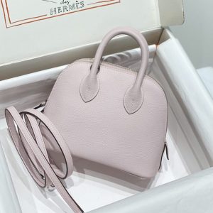 Replica Hermes Mini Bolide - Purple 1 Replica Hermes Mini Bolide - Purple - high-end fake designer purse