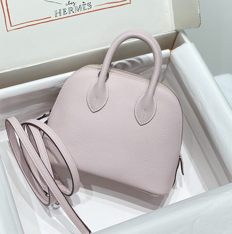 Replica Hermes Mini Bolide - Purple 1 Replica Hermes Mini Bolide - Purple - high-end fake designer purse