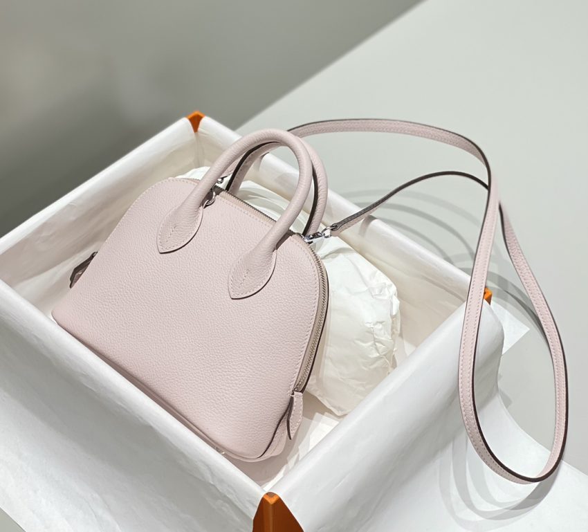 Replica Hermes Mini Bolide - Purple 4 Replica Hermes Mini Bolide - Purple - best-selling designer handbag dupe