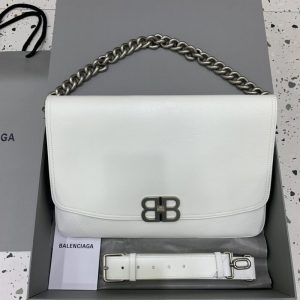 Replica Balenciaga Large BB White 1 Replica Balenciaga Large BB White - 1:1 designer replica handbag