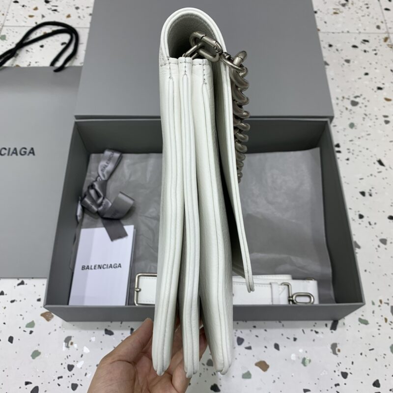 Replica Balenciaga Large BB White 8 Replica Balenciaga Large BB White - authentic-look luxury purse replica