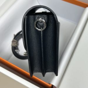 Replica Hermes Sac Roulis Black 4 Replica Hermes Sac Roulis Black - high-accuracy replica luxury purse