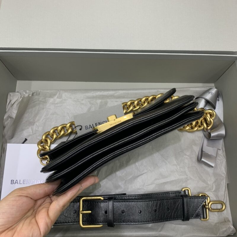 Replica Balenciaga Small BB Black - premium-grade designer purse dupe