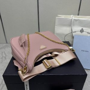 Replica Prada Re-Edition 2005 Pink 7 Replica Prada Re-Edition 2005 Pink - premium-grade designer purse dupe