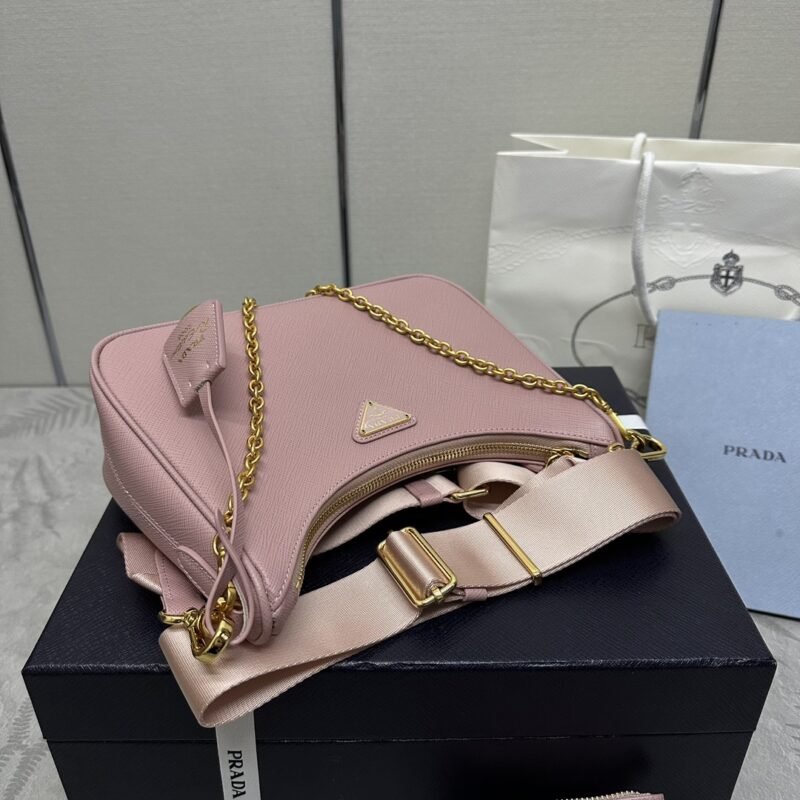 Replica Prada Re-Edition 2005 Pink 7 Replica Prada Re-Edition 2005 Pink - premium-grade designer purse dupe