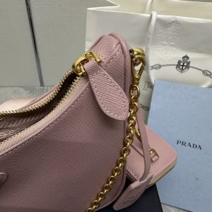 Replica Prada Re-Edition 2005 Pink 3 Replica Prada Re-Edition 2005 Pink - premium 1:1 fake handbag model