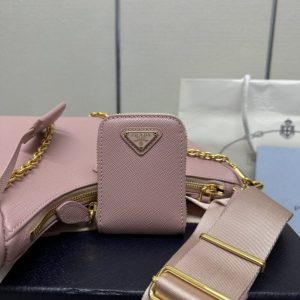 Replica Prada Re-Edition 2005 Pink 6 Replica Prada Re-Edition 2005 Pink - realistic designer-inspired fake bag