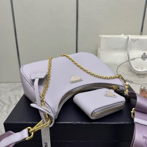 Replica Prada Re-Edition 2005 Purple 7 Replica Prada Re-Edition 2005 Purple - high-accuracy replica luxury purse