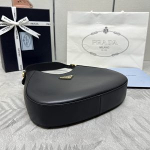 Replica Prada Cleo Medium Black 3 Replica Prada Cleo Medium Black - realistic designer-inspired fake bag