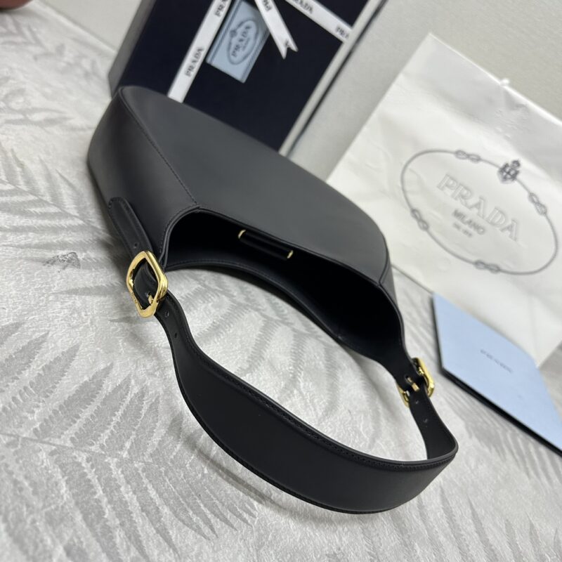 Replica Prada Cleo Medium Black 6 Replica Prada Cleo Medium Black - premium 1:1 fake handbag model