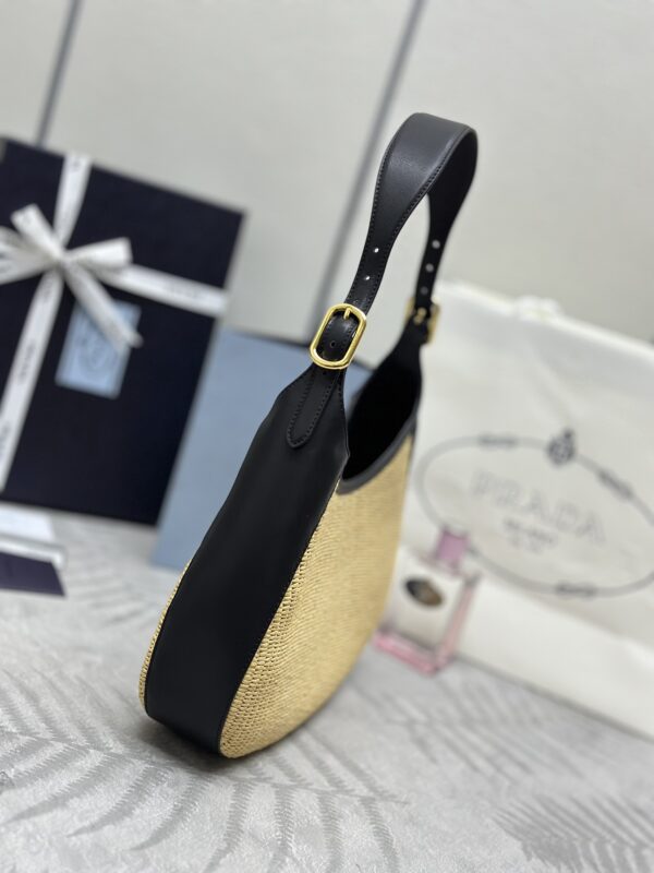 Replica Prada Cleo Black New 5 Replica Prada Cleo Black New - realistic designer-inspired fake bag