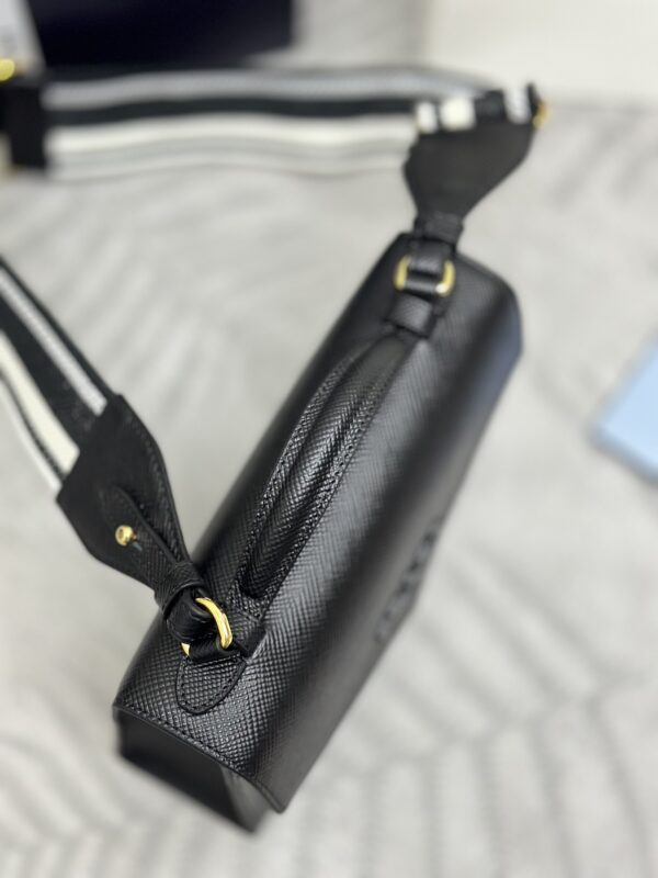 Replica Prada Saffiano Black Envelope 4 Replica Prada Saffiano Black Envelope - realistic designer-inspired fake bag