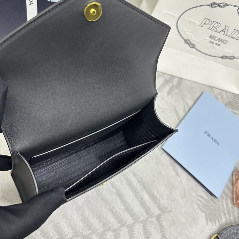 Replica Prada Saffiano Black Envelope 6 Replica Prada Saffiano Black Envelope - realistic designer-inspired fake bag