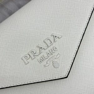 Replica Prada Saffiano White Envelope 3 Replica Prada Saffiano White Envelope - high-quality designer bag clone