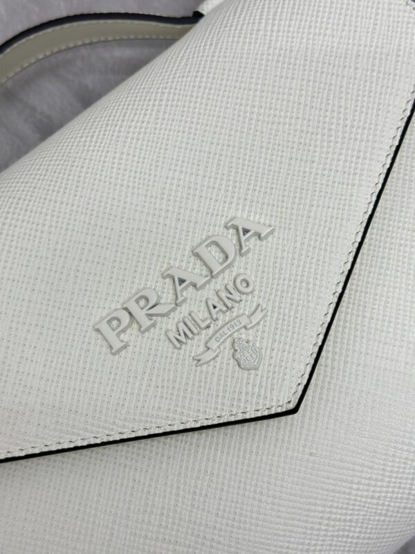 Replica Prada Saffiano White Envelope 3 Replica Prada Saffiano White Envelope - high-quality designer bag clone