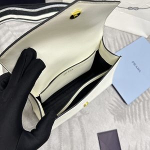 Replica Prada Saffiano White Envelope 4 Replica Prada Saffiano White Envelope - authentic-look luxury purse replica