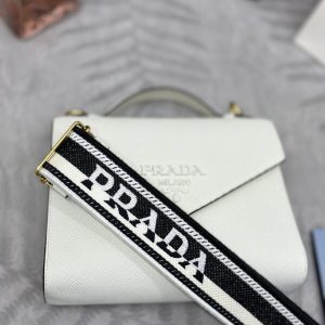 Replica Prada Saffiano White Envelope 6 Replica Prada Saffiano White Envelope - elite superclone designer purse