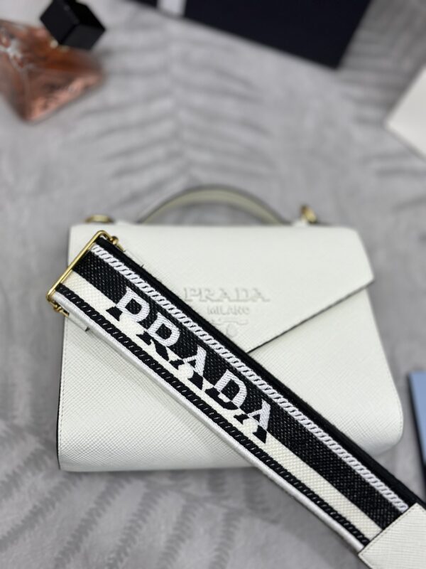 Replica Prada Saffiano White Envelope 6 Replica Prada Saffiano White Envelope - elite superclone designer purse