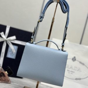 Replica Prada Saffiano Blue Envelope 8 Replica Prada Saffiano Blue Envelope - top-tier luxury replica shoulder bag