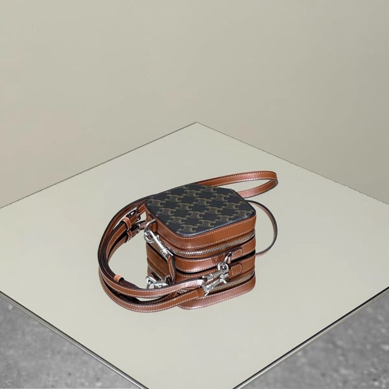 Replica Celine Triomphe Cube Box 6 Replica Celine Triomphe Cube Box - top-tier luxury replica shoulder bag