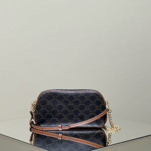 Replica Celine Triomphe Camera Bag - near-authentic luxury replica handbag