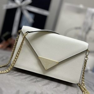 Replica Prada Saffiano White Small Envelope 1 Replica Prada Saffiano White Small Envelope - top-rated replica designer bag