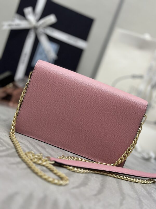Replica Prada Saffiano Pink Small Envelope 8 Replica Prada Saffiano Pink Small Envelope - elite superclone designer purse