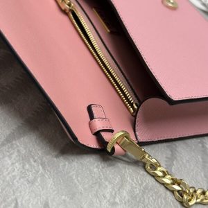 Replica Prada Saffiano Pink Small Envelope 2 Replica Prada Saffiano Pink Small Envelope - ultra-realistic fake designer tote