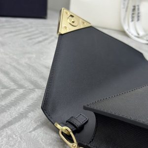 Replica Prada Saffiano Black Small Envelope 4 Replica Prada Saffiano Black Small Envelope - top-rated replica designer bag